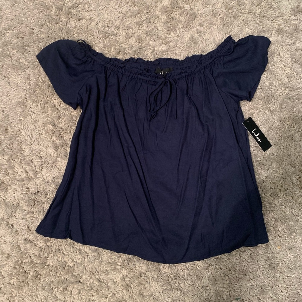 Off the shoulder shirt